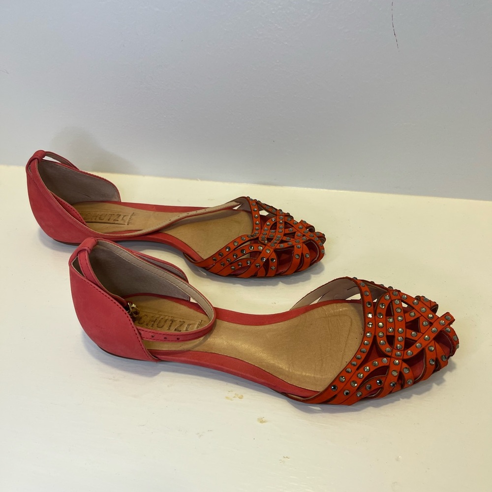 Schütz ankle strap flats - Picture 6 of 7